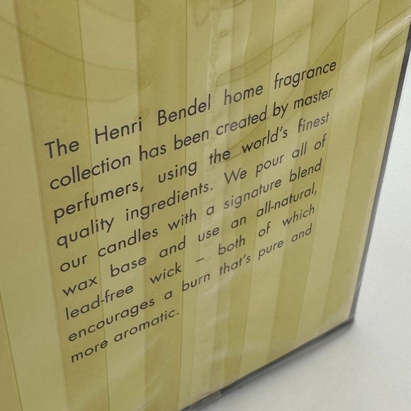 564. Lemon Verbena Scented Candle by Henri Bendel 9.4 oz / 266 g - Picture 3 of 3